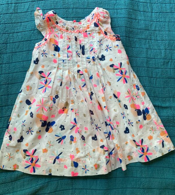 EGG Dress Abstract Print Cotton Sundress ~ Size 12 Months ~ So Sweet!