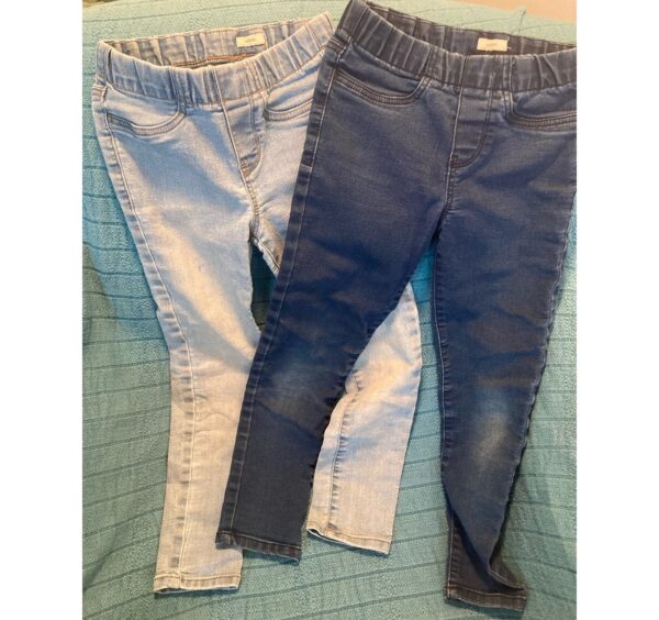 Osh Kosh B'gosh Lot 2 Pair Jeans ~ Jeggings ~ Girls Sz 6/ 6X