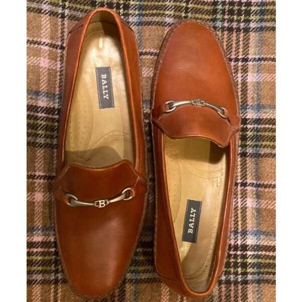 Bally Men's Loafers Horsebit Cognac Leather ~ Sz 11D ~ Quiet Luxury So Good!