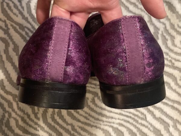 Stacy Adams ~ Men's 8.5 Loafers ~ Purple Metallic Sartorial! Fits Womens 10.5 - Image 3